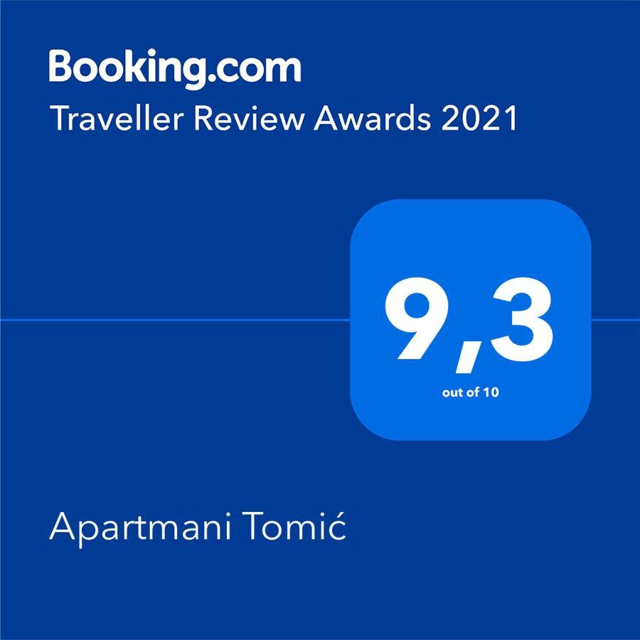Apartmani Tomić Seline Bagian luar foto
