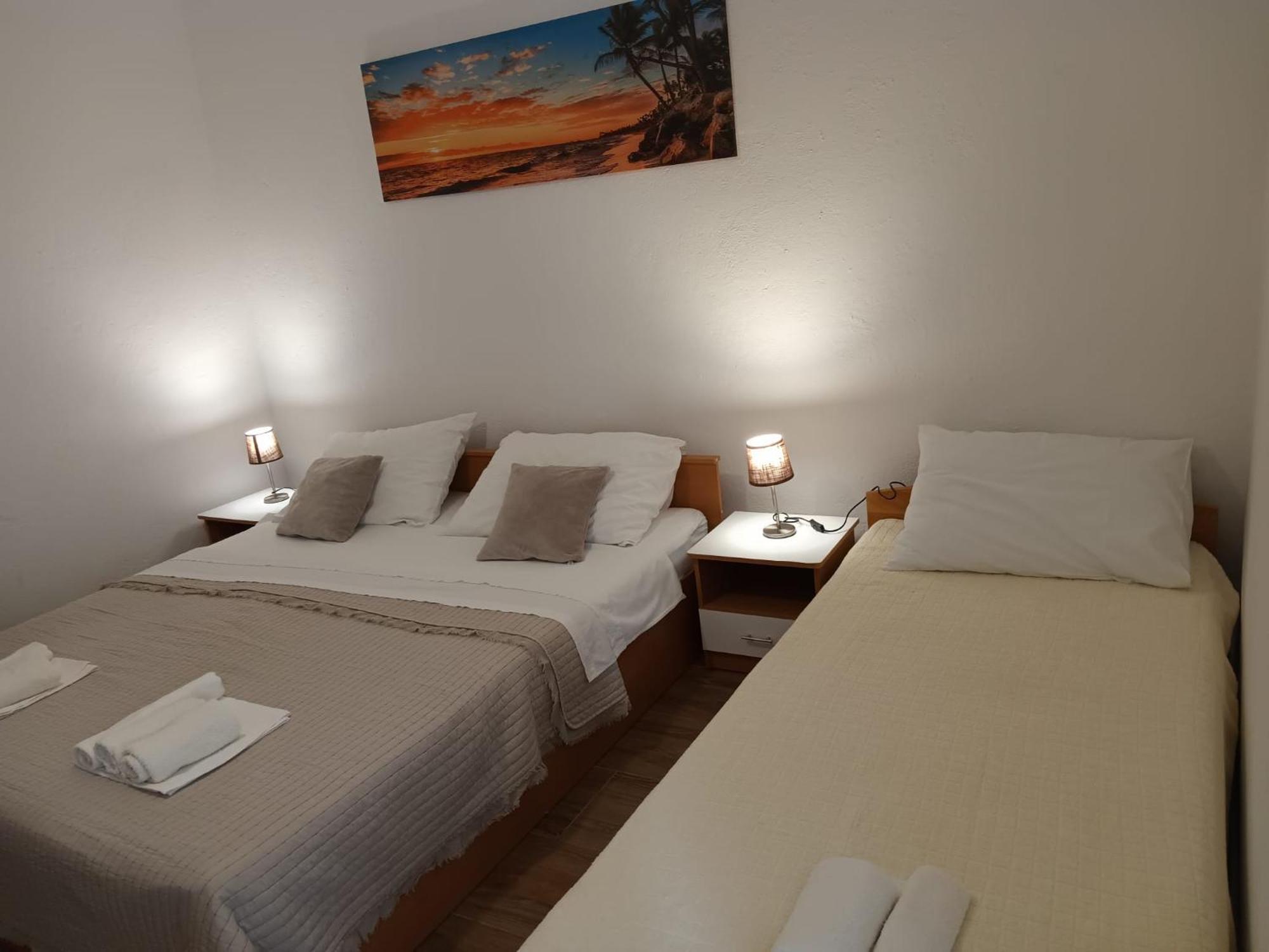 Apartmani Tomić Seline Bagian luar foto